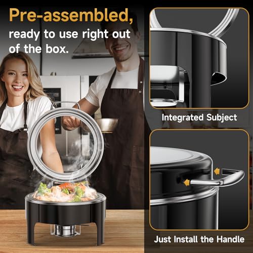 Chafing Dishes for Buffet (Black)