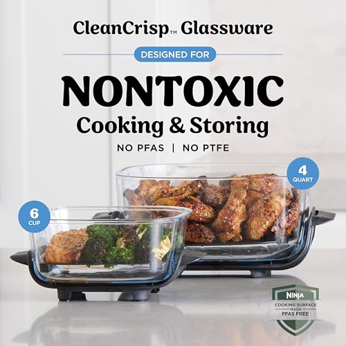 Crispi Glass Air Fryer (Electric Cobalt)