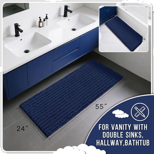 Bathroom Runner Rug 55x24 Inch
