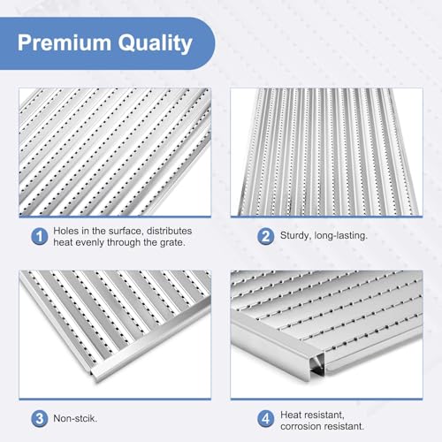 Grill Replacement for Parts Charbroil 463246118 463245518 Grill (4-Burner Emitters)