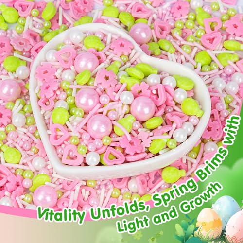 Edible Sprinkles for Cake Decorations (Petals Heart)