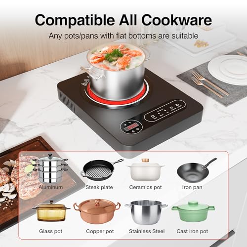 Single Burner Electric Cooktop 1800W (Single Electric Cooktop)