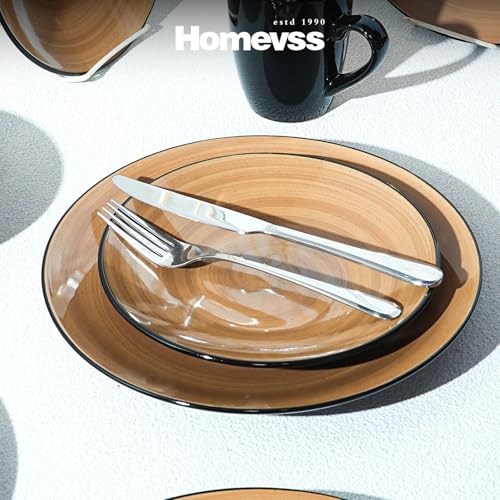 Stoneware Sonoma 16pc Dinnerware Set (16pc Set / Mocha)