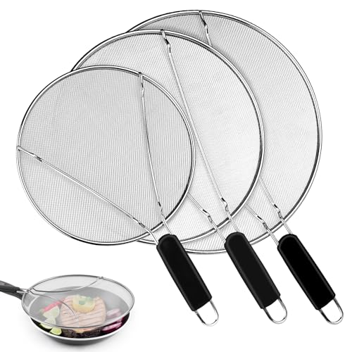 Splatter Screen for Frying Pan