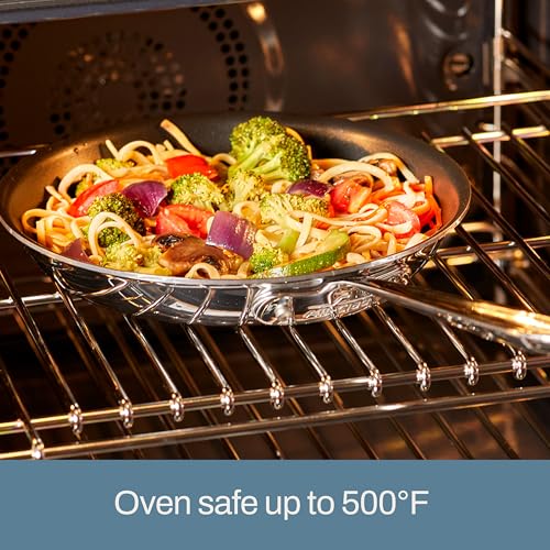 D3 Pro Nonstick Stainless Steel 10" Fry Pan