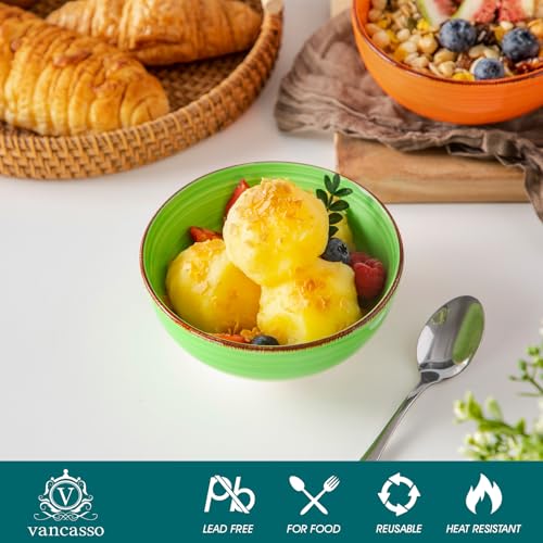 Bonita 12 Oz Small Bowls Set of 6 (Warm Color / 12 Oz)
