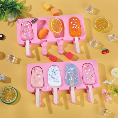 Popsicle Molds Set of 2 (Pink)