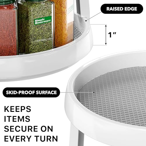 2 Tier Lazy Susan Spice Organizer