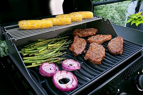 Rogue 425 3 Burner Propane Grill with Range Side Burner