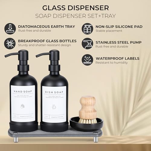 Luxury] Kitchen Soap Dispenser Set