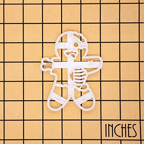 Zombie Gingerbread Man cookie cutter