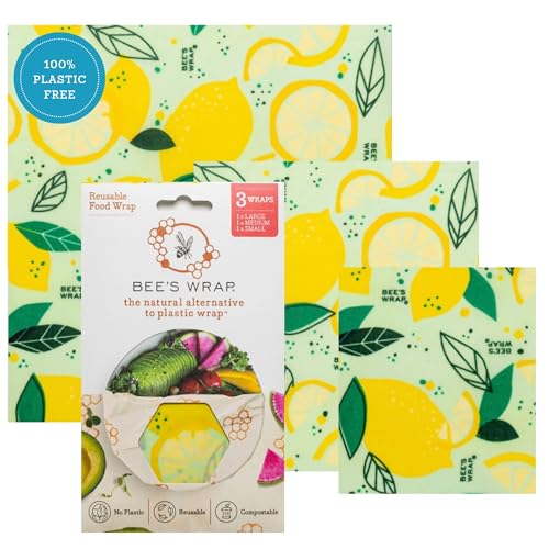 Beeswax Food Wraps (Fresh Squeeze / Small, Medium, Large)
