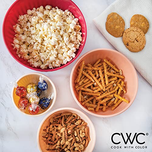 Prep Bowls with Lids (Rose / 8 Piece Set - Deep Bowls)