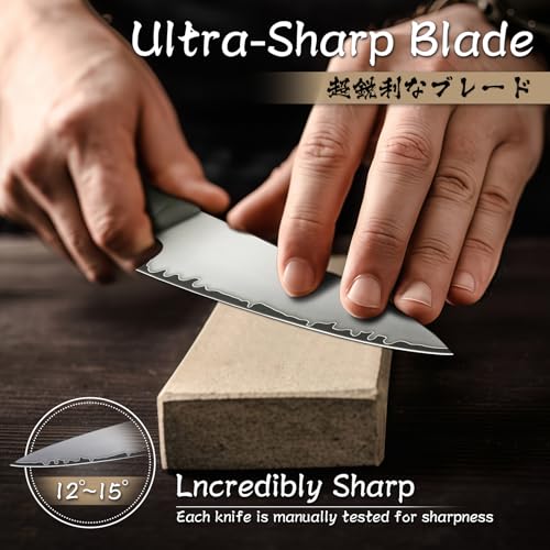 Kitchen Utility Knife 5.1 Inch Kitchen Fruit Paring Knife (5.1 inch)