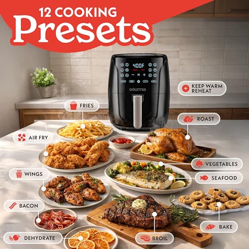 Air Fryer 6 Qt Basket Capacity