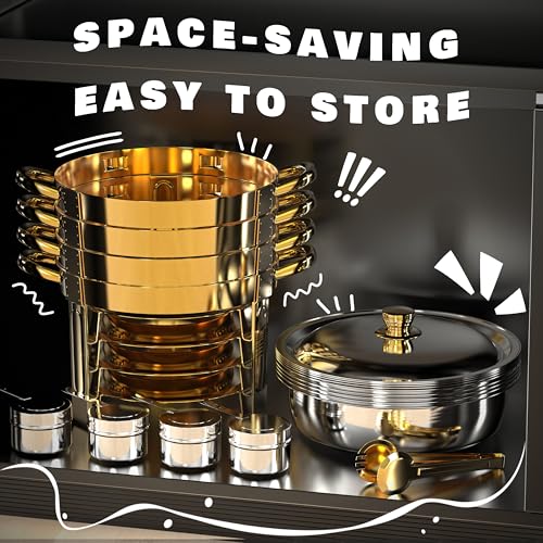 Chafing Dishes for Buffet (Gold)