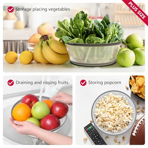 Microwave Splatter Cover Vented for Food with Hook Hole (Gray / L(13.39"x3.94")-Pack of 1)