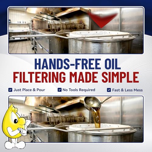B6PS EZ Flow Deep Fryer Oil Filter Bag and Frame (Filter Bag - Frame)