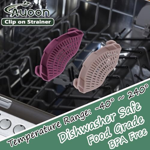 Clip On Strainer Silicone for Pots