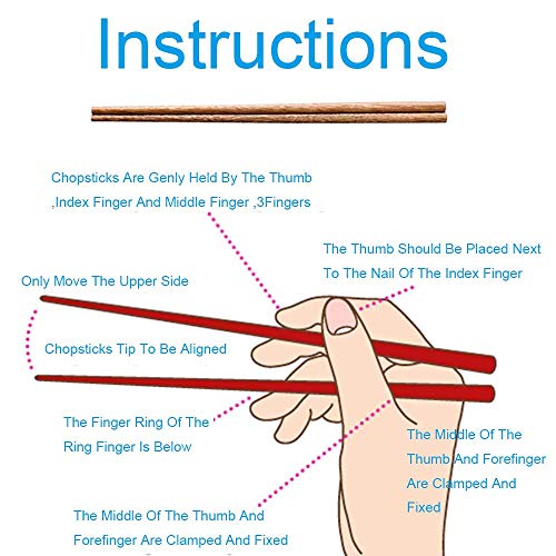 10 Pairs Wooden Chopsticks