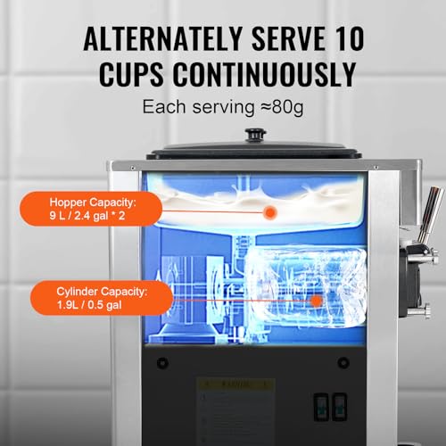 Commercial Ice Cream Machine (Vertical 3 Flavors Flagship Model)