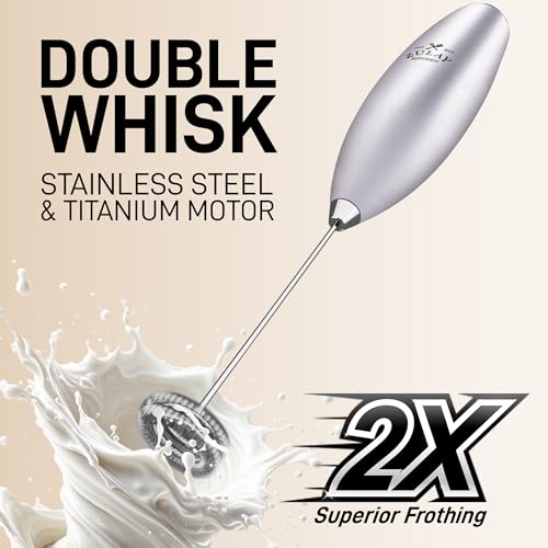 Mini & Mighty Milk Frother Wand (Xeno OG Silver / Mini Frother)