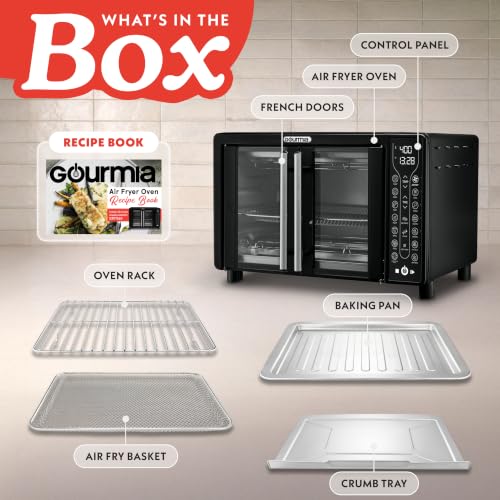 Toaster Oven 6 (Black – 17 Presets)