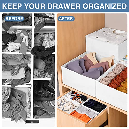 Drawer Organizer Clothes (24 Count)