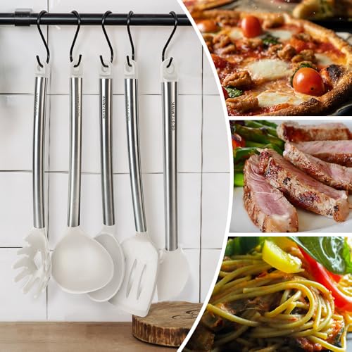 Kitchen Utensil Set (Cream White)