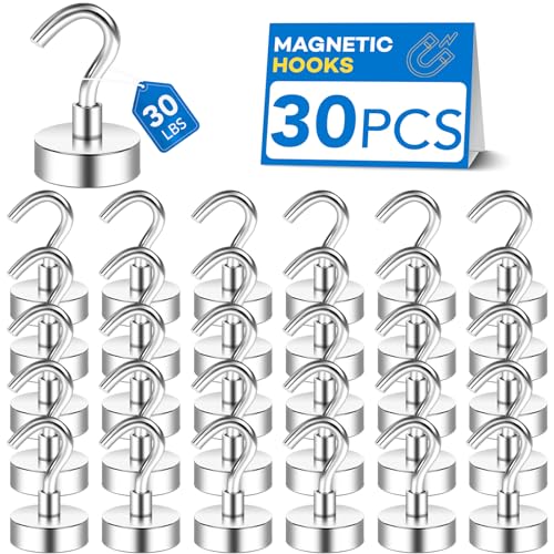 Magnetic Hooks for Cruise Essentials 2026 Cabins Door 30 Pack