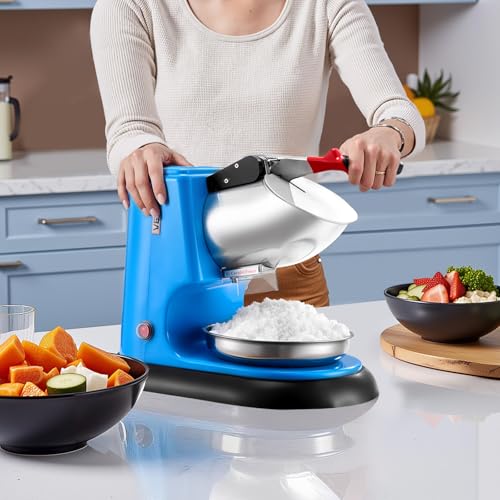 Ice Crusher Machine (Blue / 220LBS/H-Heightened)