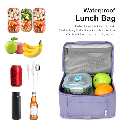 NOL Small Lunch Bag Mini Lunch Box Insulated Lunch Bag for Men