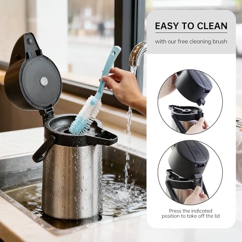 Airpot Coffee Dispenser Thermal with Pump (101.4 Ounces)
