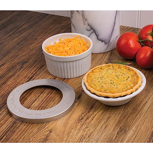 Individual Pie Crust Protector Shields (Original Mini, 5-Inch, Set/4)