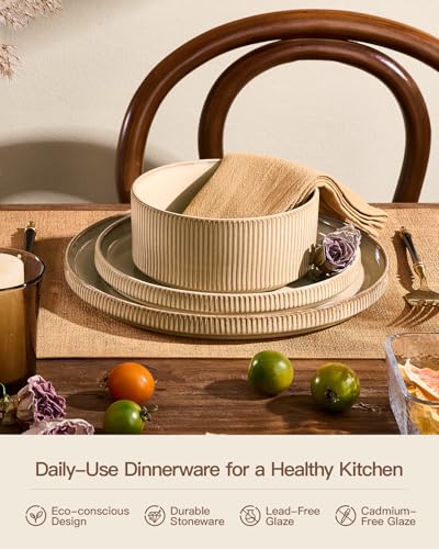 Dinnerware Set for 6 (Cream)