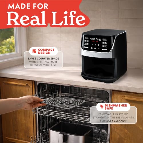 Air Fryer 7 Qt Basket Capacity (7 Qt Stainless Steel)