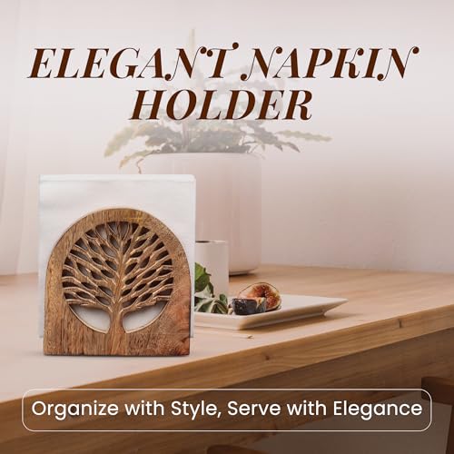 Wood Napkin Holder for Table