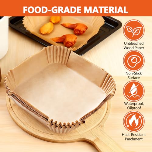 Parchment Liners for Ninja Crispi Air Fryer (For Ninja Crispi)