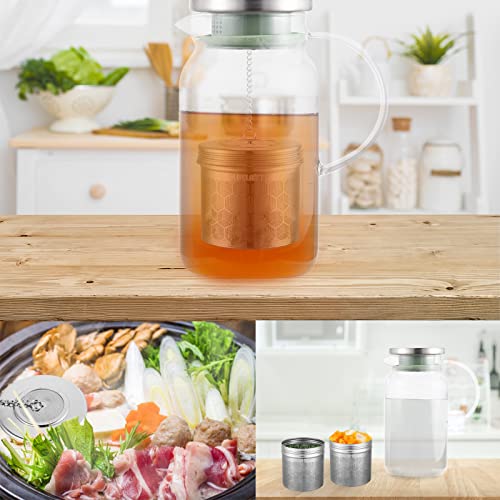 Extra Large Tea Ball Infuser for Pitcher (XL-Cube / 2 Pack)