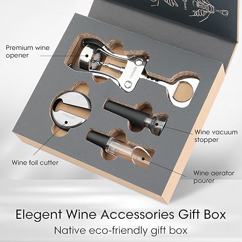Corkscrew Wine Bottle Opener Wine Accessories Gift Set