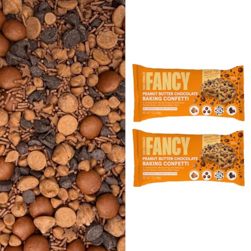 Peanut Butter Chocolate Baking Confetti 2 Pack (Peanut Butter Chocolate)