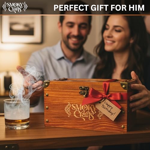 Whiskey Smoker Kit with Smoke Gun (Box Kit)