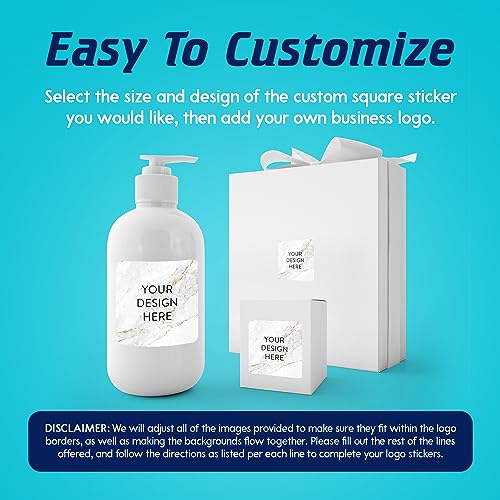 Custom Vinyl Stickers Your Image (100 Count)