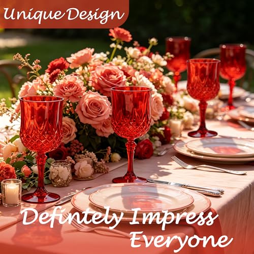 24Pack Plastic Wine Glasses (24 Count)