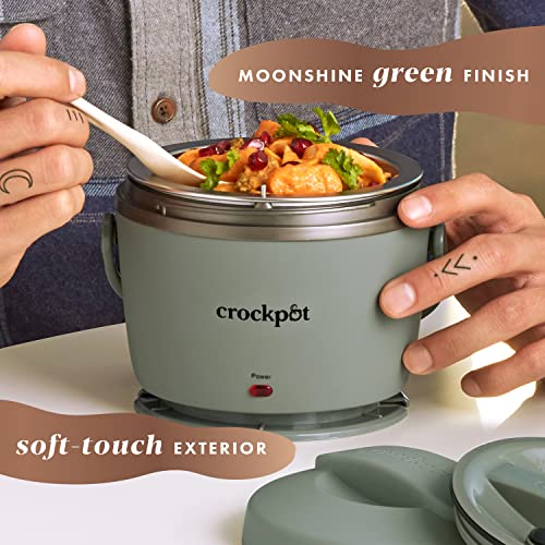 Portable Electric Lunch Box (Moonshine Green / 20 Ounce)