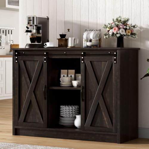 Farmhouse Coffee Bar (Dark Brown)