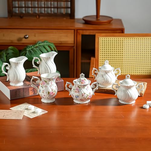 Sugar and Creamer Set Ceramic
