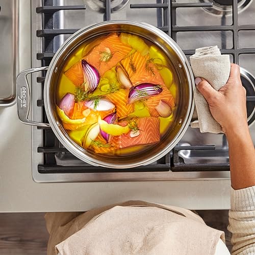 Simply Strain Stainless Steel Multipot with Straining Lid (6-quart (Induction))