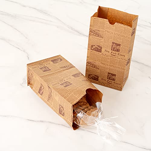 Kraft Paper Newsprint Bag (4 lb / Kraft Newsprint)