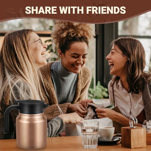 Insulated Coffee Carafe (Copper / 34 Ounces)